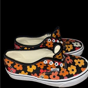 Size 6.5 women’s floral vans